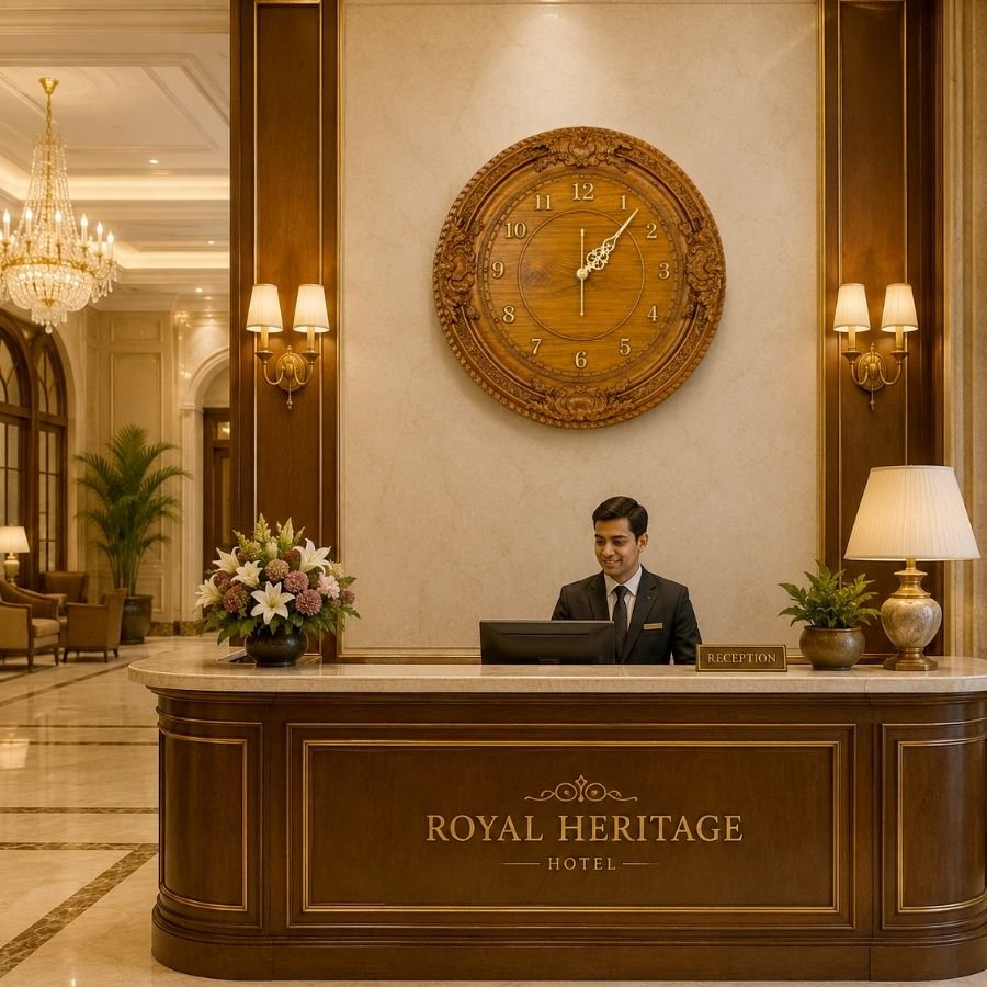 Maharaja Grandeur Wall Clock - Image 4